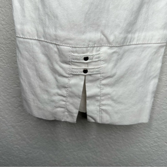 Tribal Women's White Croppped Pants Size 10 - Picture 7 of 14